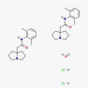 Pilsicainide hydrochloride hydrate