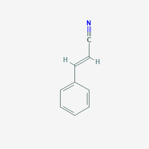 molecular formula C9H7N B126248 Cinnamonitrile CAS No. 1885-38-7