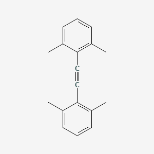 molecular formula C18H18 B12624919 Bis(2,6-dimethylphenyl)ethyne CAS No. 919988-13-9