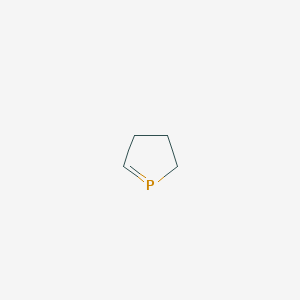 molecular formula C4H7P B1262494 Phospholine 