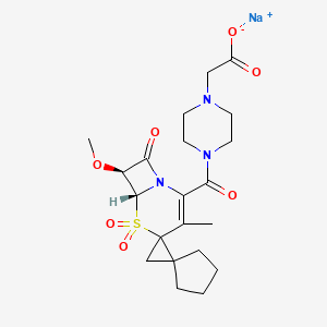 molecular formula C21H28N3NaO7S B1262504 SYN 1390 CAS No. 217199-33-2