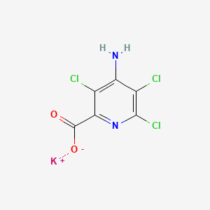 molecular formula C6H2Cl3KN2O2 B1262520 Picloram-potassium CAS No. 2545-60-0