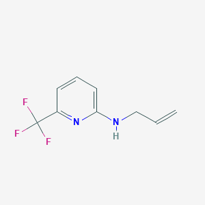 molecular formula C9H9F3N2 B12625231 Allyl-(6-trifluoromethyl-pyridin-2-yl)-amine CAS No. 944580-75-0