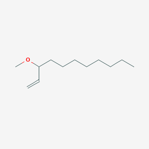 molecular formula C12H24O B12625243 3-Methoxyundec-1-ene CAS No. 917836-71-6