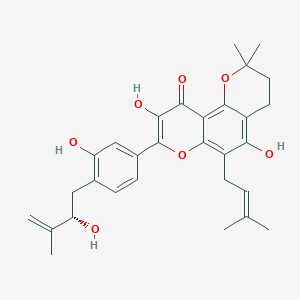 molecular formula C30H34O7 B1262529 Dorsilurin H 