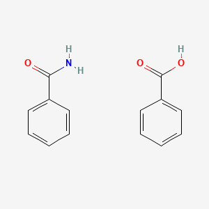 molecular formula C14H13NO3 B12625344 Benzamide-benzoic acid CAS No. 920034-23-7
