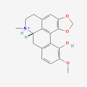 molecular formula C19H20NO4+ B1262538 (S)-Bulbocapnine 