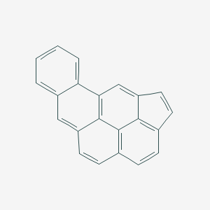 molecular formula C22H12 B126255 Dibenzo(j,mno)acephenanthrylene CAS No. 153043-82-4