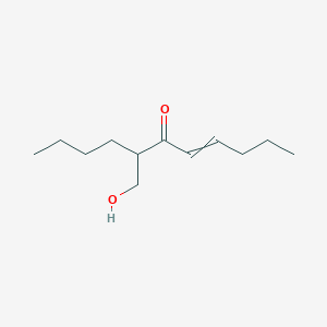 molecular formula C12H22O2 B12625622 7-(Hydroxymethyl)undec-4-EN-6-one CAS No. 921625-36-7