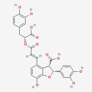 molecular formula C27H22O12 B1262581 cis-Lithospermic acid 