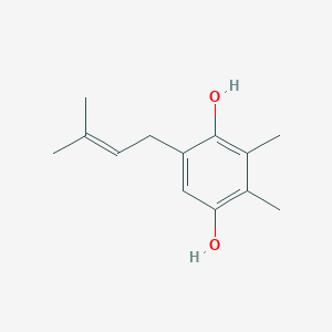molecular formula C13H18O2 B1262582 Plastoquinol-1 