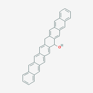 molecular formula C34H22O B12625871 7,18-Dihydrooctacen-7-OL CAS No. 919272-98-3