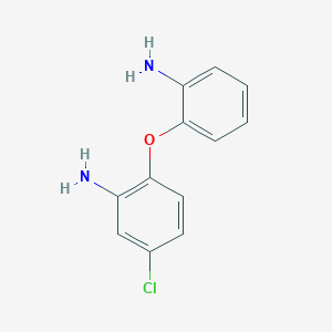 molecular formula C12H11ClN2O B12626071 2-(2-Aminophenoxy)-5-chloroaniline CAS No. 918306-27-1