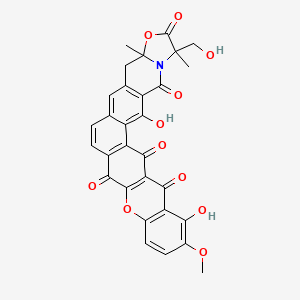 molecular formula C30H21NO11 B1262642 Citreamicin delta 