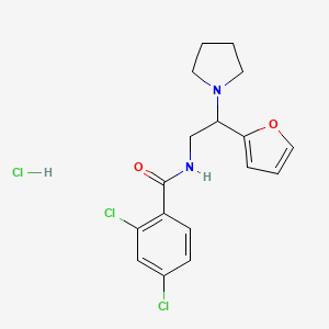 molecular formula C17H19Cl3N2O2 B12626594 C17H19Cl3N2O2 