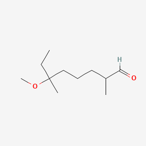 B1262660 6-Methoxy-2,6-dimethyloctanal CAS No. 929253-05-4