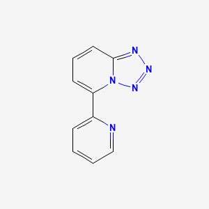 molecular formula C10H7N5 B12626670 5-(Pyridin-2-yl)tetrazolo[1,5-a]pyridine CAS No. 918941-00-1