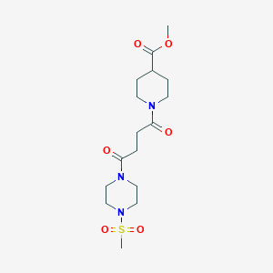 molecular formula C16H27N3O6S B12626754 C16H27N3O6S 