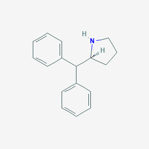 molecular formula C17H19N B126268 (S)-(-)-2-(Diphenylmethyl)pyrrolidine CAS No. 119237-64-8