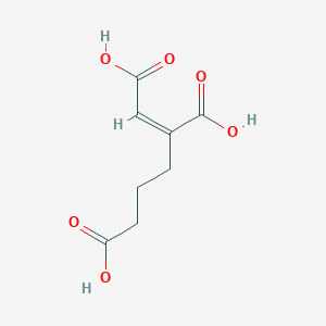 molecular formula C8H10O6 B1262685 cis-Dihomoaconitic acid 