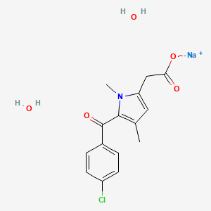 molecular formula C15H14ClNO3 B1262705 Zomepirac CAS No. 64092-49-5