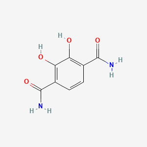 molecular formula C8H8N2O4 B1262718 2,3-Dihydroxyterephthalamide CAS No. 41491-11-6