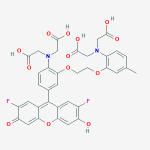 molecular formula C36H30F2N2O13 B1262720 Fluo-4 
