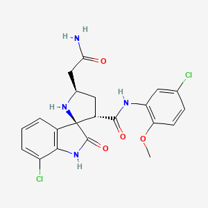 molecular formula C21H20Cl2N4O4 B12627297 C21H20Cl2N4O4 