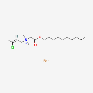 molecular formula C18H35BrClNO2 B12627624 C18H35BrClNO2 