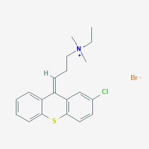 molecular formula C20H23BrClNS B12627683 C20H23BrClNS 