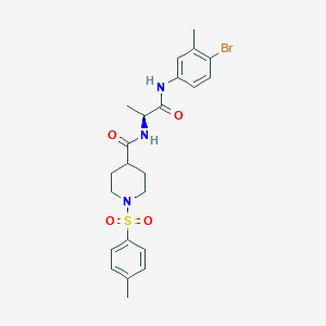 molecular formula C23H28BrN3O4S B12627736 C23H28BrN3O4S 