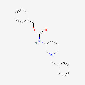 molecular formula C20H24N2O2 B12627926 Benzyl (1-benzylpiperidin-3-yl)carbamate CAS No. 931411-88-0
