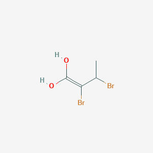 molecular formula C4H6Br2O2 B1262795 Dibromobutenediol 