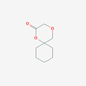 molecular formula C9H14O3 B12628107 1,4-Dioxaspiro[5.5]undecan-2-one CAS No. 959010-42-5