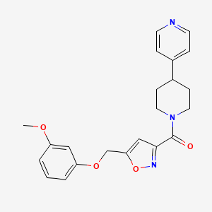 molecular formula C22H23N3O4 B1262826 dafadine O 
