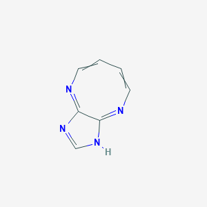 molecular formula C7H6N4 B12628321 (9E)-4H-Imidazo[4,5-b][1,4]diazocine CAS No. 950684-23-8