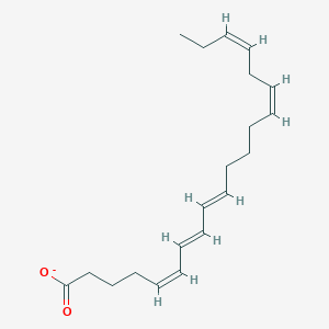 molecular formula C20H29O2- B1262835 (5Z,7E,9E,14Z,17Z)-icosapentaenoate 