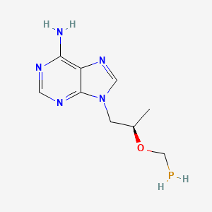 molecular formula C9H14N5OP B12628362 9-[(2R)-2-(Phosphanylmethoxy)propyl]-9H-purin-6-amine CAS No. 919512-64-4