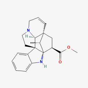 molecular formula C21H24N2O2 B1262840 Vindolinine CAS No. 5980-02-9