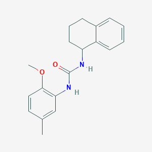 1-(2-Methoxy-5-methylphenyl)-3-(1,2,3,4-tetrahydronaphthalen-1-yl)urea