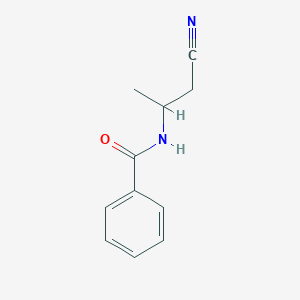 molecular formula C11H12N2O B12628512 N-(1-cyanopropan-2-yl)benzamide CAS No. 959056-02-1