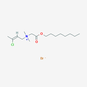 molecular formula C16H31BrClNO2 B12628531 C16H31BrClNO2 