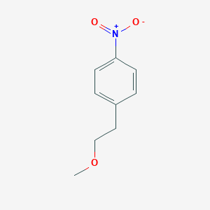 molecular formula C9H11NO3 B126286 1-(2-Methoxyethyl)-4-nitrobenzene CAS No. 69628-98-4