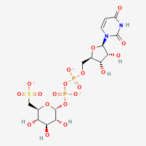UDP-6-sulfoquinovose(3-)