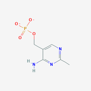 4-Amino-2-methyl-5-(phosphooxymethyl)pyrimidine