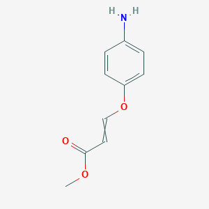molecular formula C10H11NO3 B12628728 Methyl 3-(4-aminophenoxy)prop-2-enoate CAS No. 917872-70-9