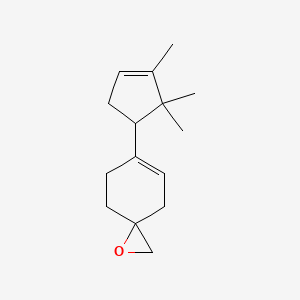 6-(2,2,3-Trimethylcyclopent-3-enyl)-1-oxaspiro[2.5]oct-5-ene