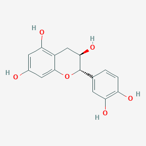 molecular formula C15H14O6 B126292 (-)-Catechin CAS No. 18829-70-4