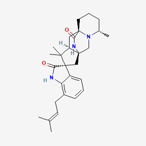 molecular formula C28H37N3O2 B1262921 Chrysogenamide A 