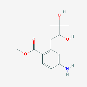 Methyl 4-amino-2-(2,3-dihydroxy-3-methylbutyl)benzoate
